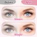 140 Pcs Lash Clusters 2 Styles Mixed Cluster Lashes DIY Eyelash Extensions Eyelash Cluster Extension DIY Individual Lashes Super Thin Band Soft and Easy to Wear (Demure+Blissfu D-Mix) 10-16mix Demure+Blissful - Buy Online on SooperMarket.com
