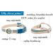 Pettsie Cat Kitten Collar - Breakaway Safety & Friendship Bracelet - Durable 100% Cotton - Adjustable with D-Ring - Blue - Gift Box Included - Buy Online on SooperMarket.com
