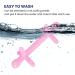 Kalovin Silicone Baby Teething Toy - Sensory Toy for Babies - Pink - Ideal Gift for Baby Girls and Boys - Buy Online on SooperMarket.com