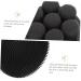 minkissy Manual Face Brush Manual Facial Brush Face Exfoliator Face Brush Black 12.5X5X5CM - Buy Online on SooperMarket.com