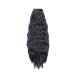 SEGO Hair Extensions Ponytail - Wavy Hairpiece Bun & Braided Updo | Black - International Shipping - Buy Online on SooperMarket.com