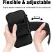 Best Arm Band Pocket for Running - Double Zipper Sports Bracelet for Phones up to 7.0 | Compatible with iPhone 14/13/12/11/XS Max/XR & Samsung Galaxy - Buy Online on SooperMarket.com