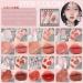 Shop 6 Colors Jelly Glossy Lipstick - Hydrating Long Lasting & Waterproof Lip Gloss Set - Buy Online on SooperMarket.com