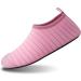 SEEKWAY Kids Water Shoes - Quick Dry Non-Slip Aqua Socks for Outdoor Activities - Pink - Size 10.5-12 Little Kid - Buy Online on SooperMarket.com