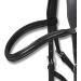 WALDHAUSEN X-Line Hackamore Bridle - Black Stainless Steel for Thoroughbred & Cob | Premium Equestrian Gear - Buy Online on SooperMarket.com