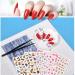 720PCS Almond Press on Nails Medium MORGLES - 24 Colors False Nails with Glue Adhesive Tabs, Tweezer, Medium Glossy Almond -10 Sizes - Buy Online on SooperMarket.com
