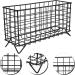 POPETPOP Metal Rabbit Hay Feeder - Convenient Iron Bunny Cage Accessory - Buy Online on SooperMarket.com