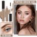 Waterproof Eyebrow Gel - 2PCS Blonde Eyebrow Mascara | Long Lasting Daily Makeup for Women - Buy Online on SooperMarket.com