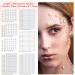 2032 Piece Self Adhesive Hair Gems, Pearls & Jewels Stickers - 7 Sizes for Makeup, Crafts & Home Decor - Buy Online on SooperMarket.com
