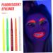 HAPINARY 5pcs Halloween Paint Pen Glow Eyeliner Pencil Eyeliner Fluorescence Make up Highlighter Plastic - Buy Online on SooperMarket.com