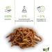 UGF Juicy Preserved Mealworms 140g - Premium Bird Food Hedgehog & Squirrel Treats Year-Round Nutrition - Buy Online on SooperMarket.com