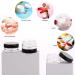 100 Count 10g Small Round Sample Cosmetic Jars with Lids | Makeup Containers for Lip Scrub | Leak Proof | Includes 10Pcs Mask Spatula - Multi Color - Buy Online on SooperMarket.com