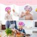 G2PLUS Kids Shower Caps - 2PCS Double Layer Elastic Bath Caps for Girls/Boys, Reusable Children's Shower Hats in Purple - Buy Online on SooperMarket.com