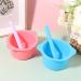 Silicone Wax Warmer Liner Set - Non-Stick Wax Bowl & Spatula Sticks - Perfect for Wax Melters - Pink - Buy Online on SooperMarket.com