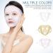 FRCOLOR Silicone Face Masks - Reusable Moisturizing Mask Sheet for Skincare | 3 Pcs Beauty Tool for Women & Girls - Buy Online on SooperMarket.com