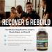 Herba L-Glutamine Capsules 750mg 180 Vegetable Capsules | 3 000mg Per Serving | Free Form L Glutamine Supplement | NPN from Health Canada | Made & 3rd Party Tested in Canada - Buy Online on SooperMarket.com