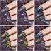 MIZHSE 2-IN-1 Holographic 9D Cat Eye Gel Nail Polish Holo Cat Eye Gel Polish Laser Nail Polish Gel Galaxy Chameleon Magnetic Gel Soak Off UV Gel with Magnet Stick and Black Gel Nail Art - Buy Online on SooperMarket.com