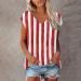 Short Sleeve T Shirts Clothing Woman T-Shirt Casual Black Clothing Top Women's Floral Pattern for Women Crop Tops Shirt Shirts Top Women's Summer Tank Top 1 Red XL - Buy Online on SooperMarket.com