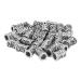 30pcs Nordic Viking Hair Pearls - Retro Alloy Braid & Dreadlock Accessories - DIY Bracelets & Necklaces - Silver - Buy Online on SooperMarket.com
