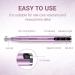 MelodySusie Cordless Nail Drill - Rechargeable Electric Efile Kit for Acrylic Gel Nails - Purple - Buy Online on SooperMarket.com