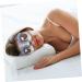 Healeved 4 Pcs Blindfold Ice Pack Silk Eye Mask Set for Sleep | Animal Print Plush Travel Masks | Snap Covers for Work and Travel - Buy Online on SooperMarket.com