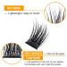 Shop 72 PCs B & Q DIY Individual Eyelashes - Reusable Wispy Extensions for Beginners | D-10mm B21 - Buy Online on SooperMarket.com