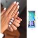 White Nail Polish - Nail Gel Polish - Quick Dry Nail Varnish - Long Lasting Chip Resistant Soak Off UV LED Nail Lamp Gel Polish Nail Art Manicure DIY Home - Buy Online on SooperMarket.com