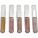 Metallic Nail Gel Unique 5 Colors Fine Texture Easy To Use Metallic Nail Polish for DIY Salon Home - Buy Online on SooperMarket.com