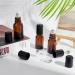 BENECREAT 24 Sets Essential Oil Roller Inserts Kit - Stainless Steel Balls & Black Caps for 5-15ml Bottles | Ideal for Essential Oils & Cosmetics - Buy Online on SooperMarket.com