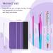 4 Pcs Pin Pen Weeding Tool Kit - Vinyl Squeegee, Tweezers, Weeders & More in Blue Purple - Buy Online on SooperMarket.com