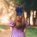2 Pack 6 inch Bow Hair Clips Large Hair Bow Hair Barrette Clips for Women Girls Dark Blue Hair Bows - Buy Online on SooperMarket.com