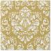 PAW 3-Layer Napkins (33x33 cm) - 20 Colorful Paper Napkins for Weddings Communions and Special Celebrations | Beautiful Moments with Gold Ornamentation - Buy Online on SooperMarket.com