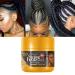 Joyeee Braid Gel Twist Lock Edge Control Gel for Hair Defining Curly Hair Favorite No White Residue Extreme Hold & Reduces Frizz for Braids Locs Twists Cornrows Wavy or Kinky Hair 113.5g Yellow-4oz
