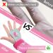 Unicorn Gymnastics Grips Set for Girls Kids - Pink Medium | 5 Pcs Hand Grips, Wristband, Sweatbands, Headband | Athletic Gloves with Drawstring Bags - Ideal Party Favors - Buy Online on SooperMarket.com