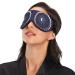 Haskirky Light Blocking Eye Mask - Adjustable Unisex Travel Mask for Deep Sleep and Meditation - Breathable & Comfortable - Moon Phases Design - Buy Online on SooperMarket.com