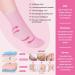 Foot Peel Mask Skin So Soft Foot Mask DYKOOK 1 Pair of Silicone Moisturising Socks Feet Hard Skin Remover Foot Care Footmask Socks Foot Spa Socks for Dry Feet Hard Skin Cracked Heel Dry Skin(S) - Buy Online on SooperMarket.com