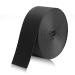 KINMINGZHU Black Nylon Heavy Duty Webbing Strap,Polypropylene Heavy Straps for Bags, Hammocks, Outdoor Climbing and DIY Making Luggage Strap, Pet Collar, Backpack Repairing Black-1.5 inch
