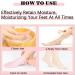 Silicone Socks for Cracked Feet - Moisturizing Gel & Aloe Foot Care Set for Women - Buy Online on SooperMarket.com