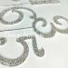 ENSTAB 0-9 Silver Rhinestone Happy Birthday Cake Topper | Anniversary Cake Decoration | International Shipping - Buy Online on SooperMarket.com