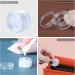 AMANMAN 100 pcs Empty 3ml Cream Doses - Travel-Friendly Screw Cap Containers for Cosmetics Lip Balm and Cream Samples - Buy Online on SooperMarket.com