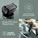 Buy Panasonic Series 900 ES-LV6U Premium Wet & Dry Razor for Men | 5-Blade Shearing Head Linear Motor Beard Sensor | Matte Black - International Shipping Available - Buy Online on SooperMarket.com