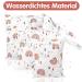 Newofview Waterproof Fabric Diapers & Large Wetbag - Cartoon-Print Reusable Cloth Diaper Bag for Baby Trips - Buy Online on SooperMarket.com