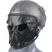 Alien Airsoft Mask Full Face Tactical for Hunting, CS Game, Halloween - Black Gray Lens - Buy Online on SooperMarket.com