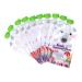10 pieces of reusable baby food bags 200 ml baby food storage for toddlers and children lockable bags for fruit puree