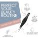 Tweezer Guru Pointed Tweezers - Precision Needle Nose Tip for Eyebrows, Ingrown Hair, Blackheads & Splinters - 2 Piece Set in Sky Blue & Black - Buy Online on SooperMarket.com