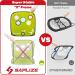 SAPLIZE Golf Chipping Net - Auto-Return Design for Precision Practice | Improve Short Game Accuracy and Swing Technique - Buy Online on SooperMarket.com