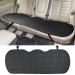 ZATOOTO Rear Car Seat Cover 1PCS PU Leather Waterproof Car Seat Mat Cushion Protector for Back Seat Anti-Slip & Comfortable Black Black- Back