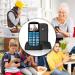 Uleway Senior Cell Phone - Large Button Dual SIM SOS No Contract - Perfect GSM Phone for Pensioners - Includes Charging Station - Blue - Buy Online on SooperMarket.com