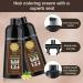 400ml Brown Natural Hair Dye Shampoo - Fast Coloring & Long Lasting Formula for Men and Women - Buy Online on SooperMarket.com