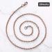 24 Pack Antique Red Copper Twisted Link Chain Necklace for Jewelry Making - 20 Inch - Buy Online on SooperMarket.com